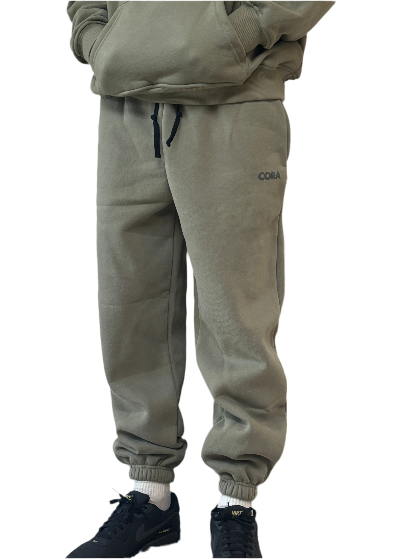 The CORA Lounge Joggers- Olive Green