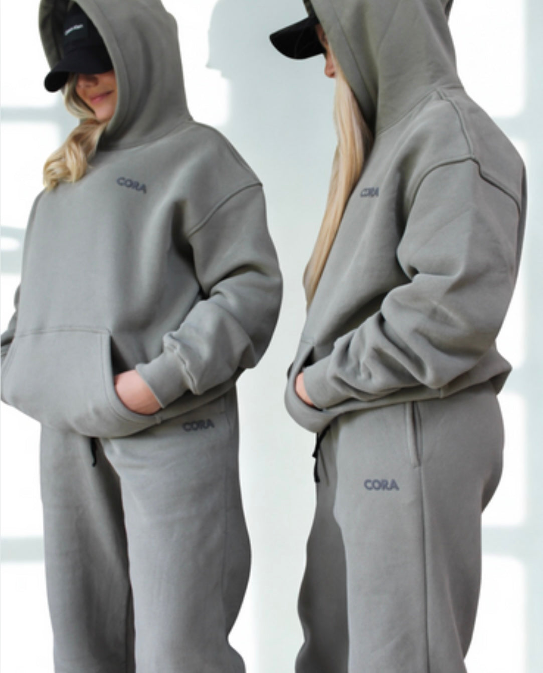CORA Lounge Tracksuit set- Olive green