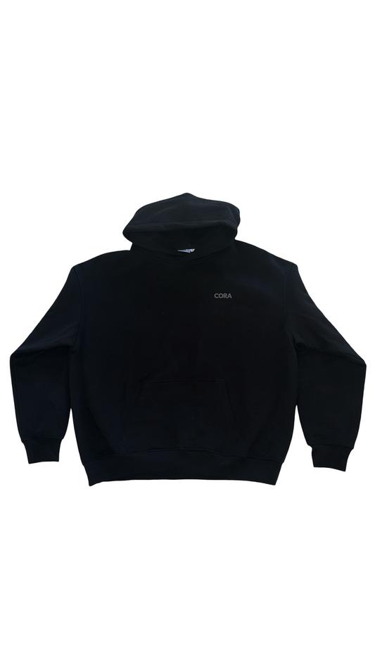 The CORA Lounge Hoodie- Black
