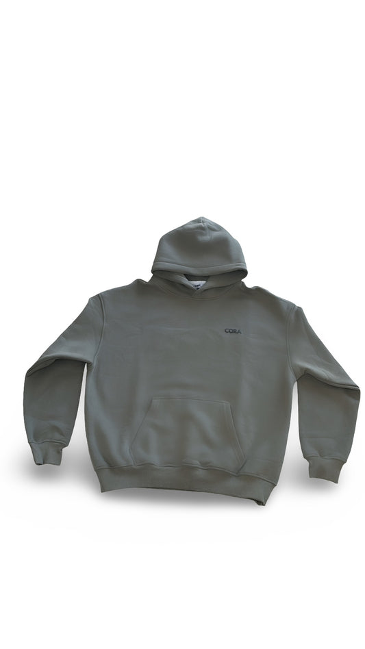 The CORA Lounge Hoodie- Olive Green